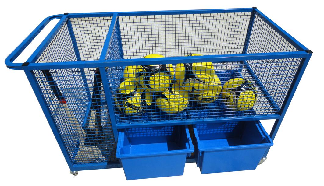 Gym Equipment Storage Trolley Compass School Furniture